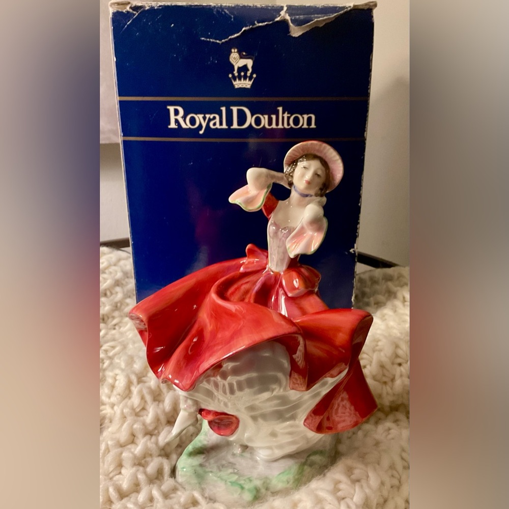 Royal Doulton The Charming "CHERYL" Figurine, Stamped & Signed, With Box - Picture 10 of 10